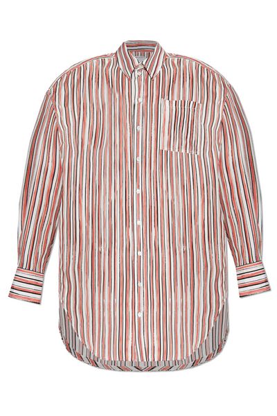 Bottega Veneta Striped Shirt Dress