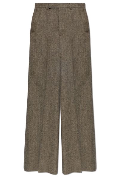 Rick Owens Pleated Wide-Leg Pants