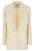 Fendi Elongated Lapels Tuxedo Tailored Blazer