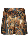 Alberta Ferretti Abstract Print Shorts