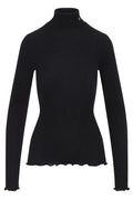 Prada Ribbed Turtleneck Knitted Top