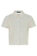 Prada Short-Sleeve Boxy Shirt