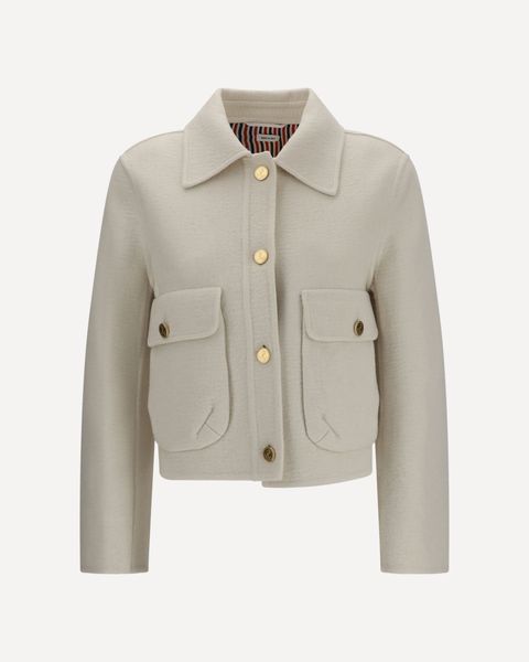 Thom Browne Bell Sleeve Wool Jacket