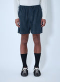 Wales Bonner Sunday Checked Tailored Shorts