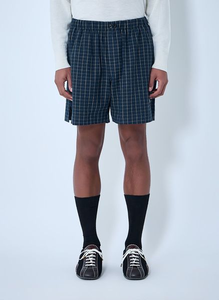 Wales Bonner Sunday Checked Tailored Shorts