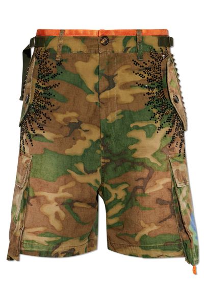 Dsquared2 Embellished Cargo Shorts