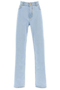 Etro Pegaso Embroidered Straight-Leg Jeans
