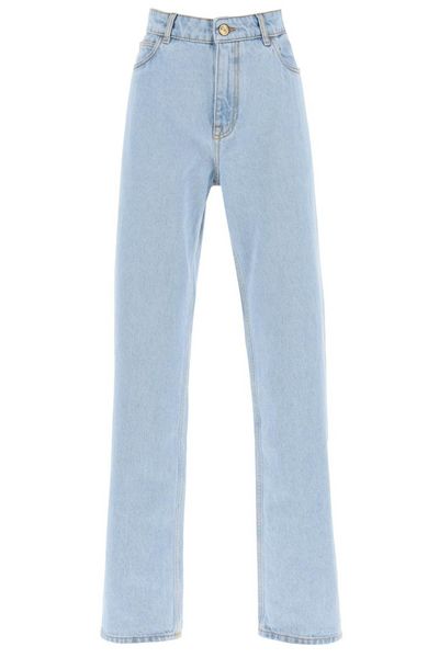 Etro Pegaso Embroidered Straight-Leg Jeans