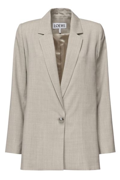Loewe Single Breasted Long Sleeved Jacket