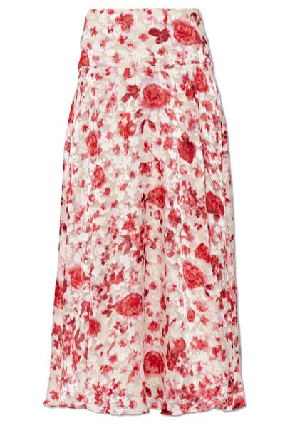 Isabel Marant Hilza Floral Midi Skirt