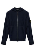 Stone Island Logo Patch Zipped Hoodie