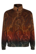 Etro Paisley Zip-Up Sweatshirt