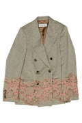 Dries Van Noten Double-Breasted V-Neck Jacket