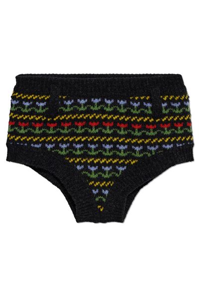 Marni Fair Isle Knit Shorts