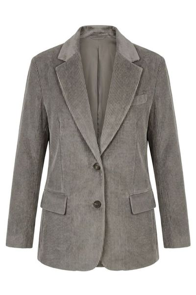 Brunello Cucinelli Corduroy Button-Up Jacket