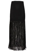 Alaïa Fringed Tube Skirt