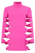 Valentino Cut-Out Bow Detailed Dress