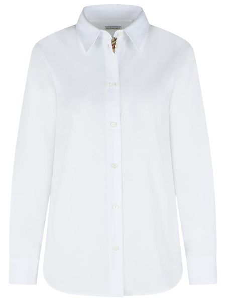 Burberry Collared Long-Sleeve Shirt