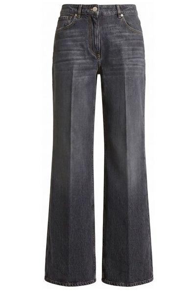 Peserico Wide-Leg Denim Jeans