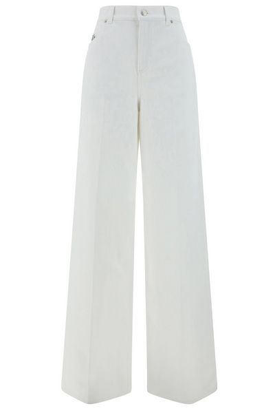 Alexander McQueen Wide Leg Jeans
