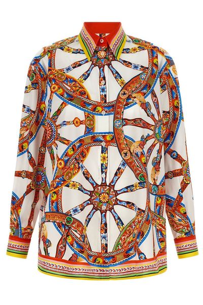 Dolce & Gabbana Carretto Printed Shirt