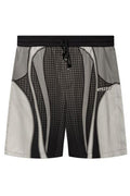 Amiri Panelled Logo Shorts
