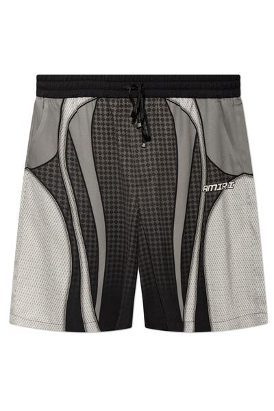 Amiri Panelled Logo Shorts