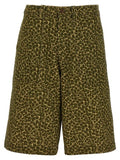 Maison Kitsuné Floral print Bermuda Shorts