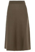 Lanvin Fine Knitted Flared Midi Skirt