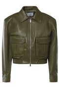 The Frankie Shop Val Zipped Short Jacket