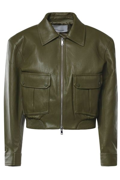 The Frankie Shop Val Zipped Short Jacket