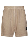 Stone Island Logo Patch Old Effect Shorts