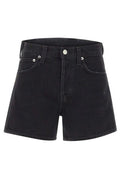 AGOLDE Parker Long High-Rise Denim Shorts