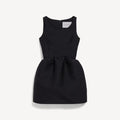 Balenciaga Scoop-Neck Mini Dress