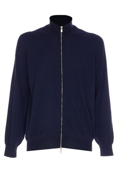 Brunello Cucinelli Long Sleeved Zip-Up Cardigan