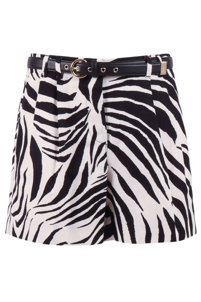 Max Mara Studio Mstnovella Pattern-Printed Shorts