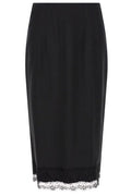 Ermanno Scervino Lace Trim Long Skirt