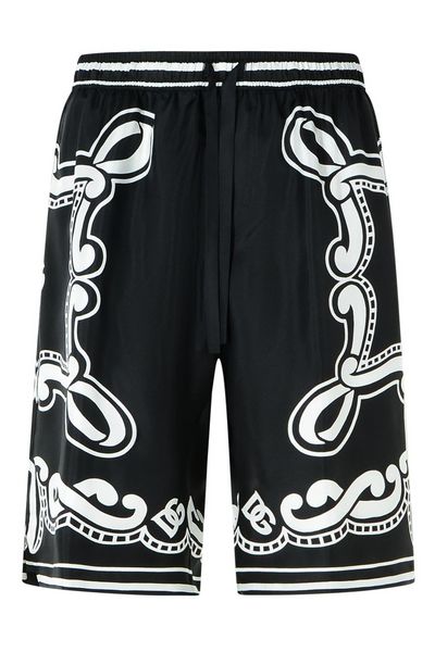 Dolce & Gabbana Bandanna Printed Shorts