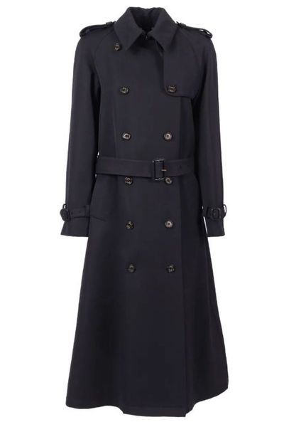 Sealup Double-Breasted Belted Coat