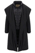 Herno Layered Hooded Long Coat