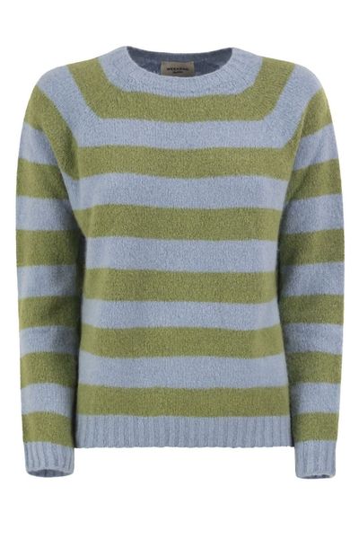 Weekend Max Mara Loose Fit Striped Jumper