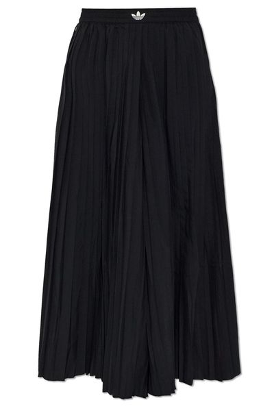 Adidas Originals Pleated Wide-Leg Pants