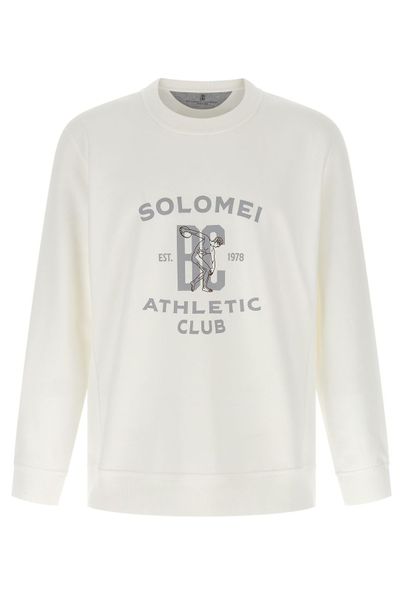 Brunello Cucinelli Long Sleeved Crewneck Sweatshirt