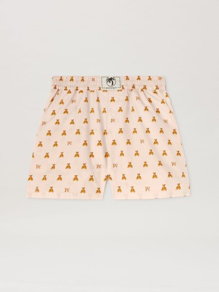 Palm Angels Mini Bear Monogram Shorts