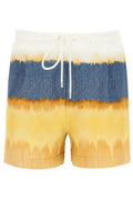 Alberta Ferretti Tie Dye Print Jersey Shorts
