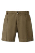 Wales Bonner Logo Patch Belted Bermuda Shorts