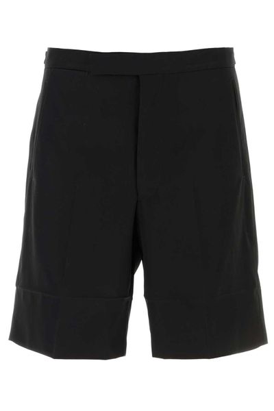 Prada Triangle-Patch Shorts