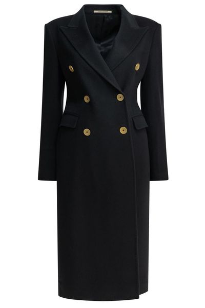 Tagliatore Meryl Double-Breasted Long Coat