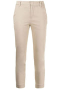 Vince Cropped Slim-Fit High Rise Chinos