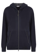 Brunello Cucinelli Zipped Long-Sleeved Hoodie